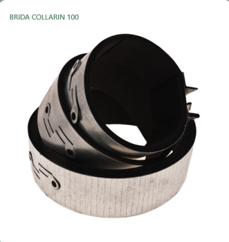 Schelle Flansch mit Dichtung 125mm